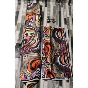 Hi Tie Silk Tie Set 3pcs Wedding Necktie Hankerchief Cufflinks